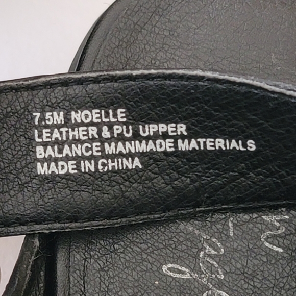 Crown Vintage Women's Noelle Leather Upper Slingback Mule Sandals. Size 7.5M - Picture 8 of 8